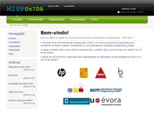 Tablet Screenshot of miup2010.di.uevora.pt