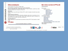 Tablet Screenshot of ftp.uevora.pt