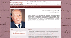 Desktop Screenshot of eduardolourenco.uevora.pt