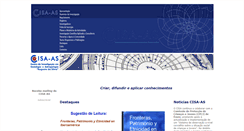 Desktop Screenshot of cisa-as.uevora.pt