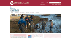 Desktop Screenshot of ciemar.uevora.pt