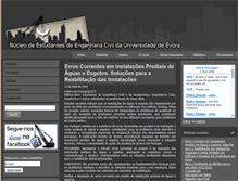 Tablet Screenshot of neecue.uevora.pt
